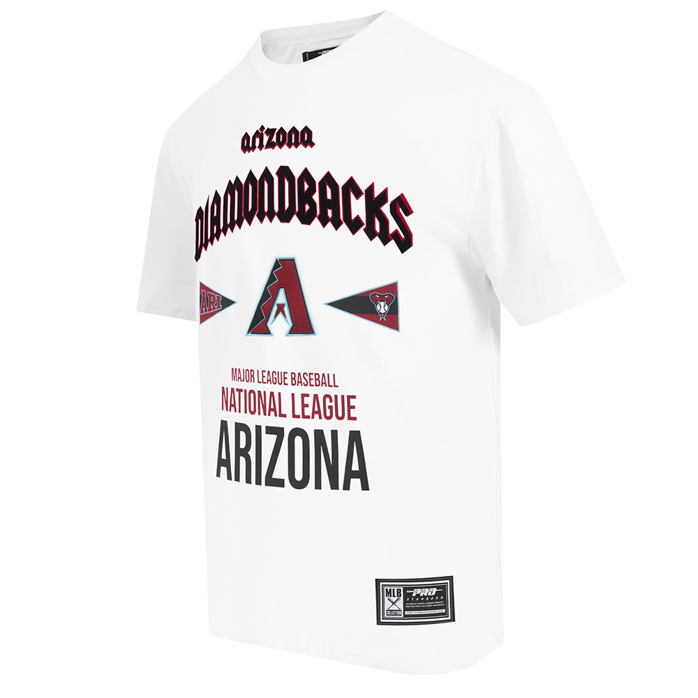 MLB ARIZONA DIAMONDBACKS CITY TOUR CJ DROP SHOULDER TEE (WHITE) - Image 3