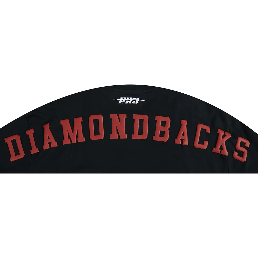 MLB ARIZONA DIAMONDBACKS WINGSPAN MEN'S CJ DROP SHOULDER TEE (BLACK) - Image 5