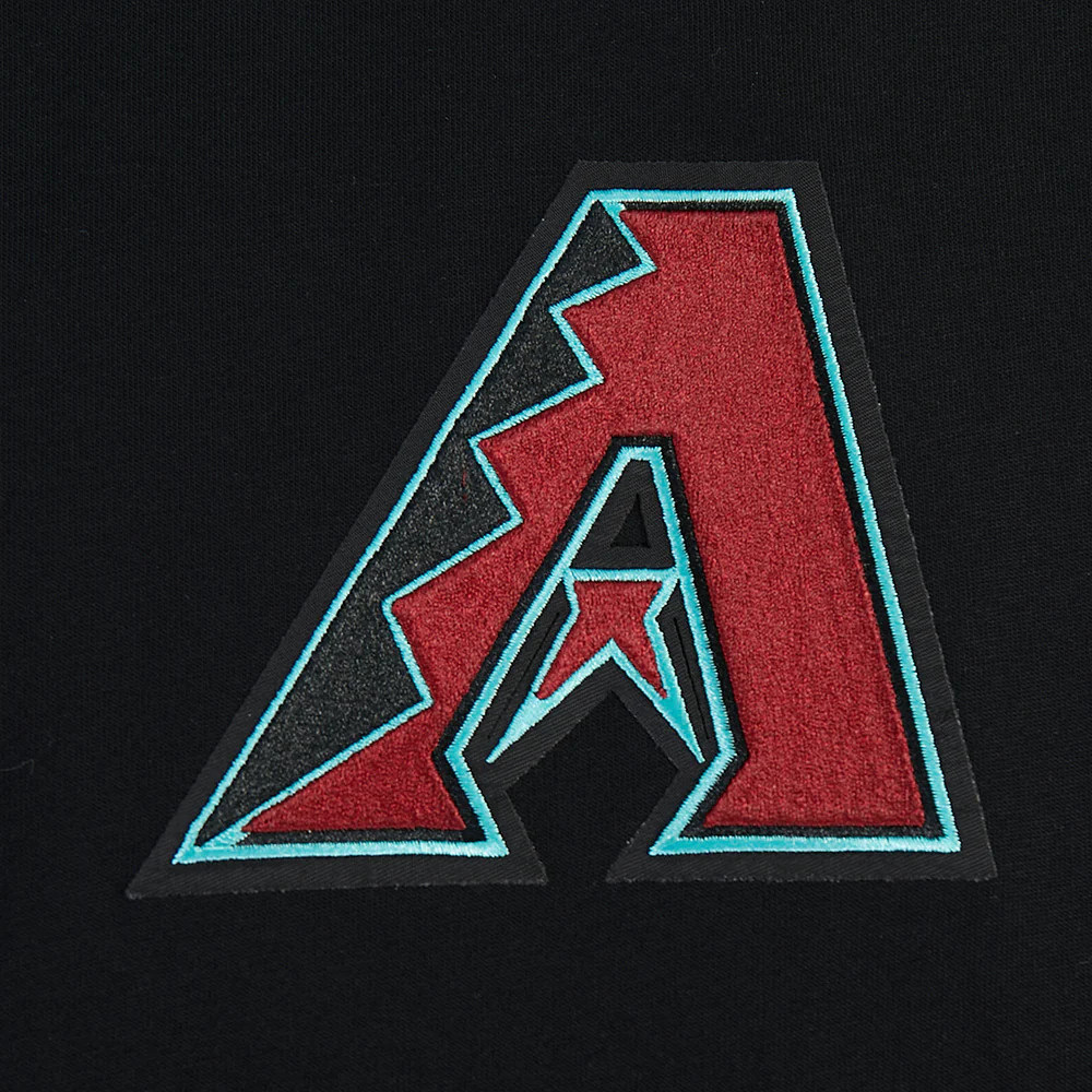 MLB ARIZONA DIAMONDBACKS WINGSPAN MEN'S CJ DROP SHOULDER TEE (BLACK) - Image 6
