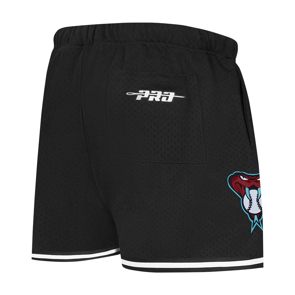 MLB ARIZONA DIAMONDBACKS CLASSIC MESH MEN'S SHORT (BLACK) - Image 3