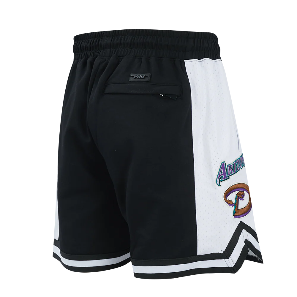 MLB ARIZONA DIAMONDBACKS RETRO CLASSIC MEN'S 2.0 SHORT (BLACK/WHITE) - Image 4