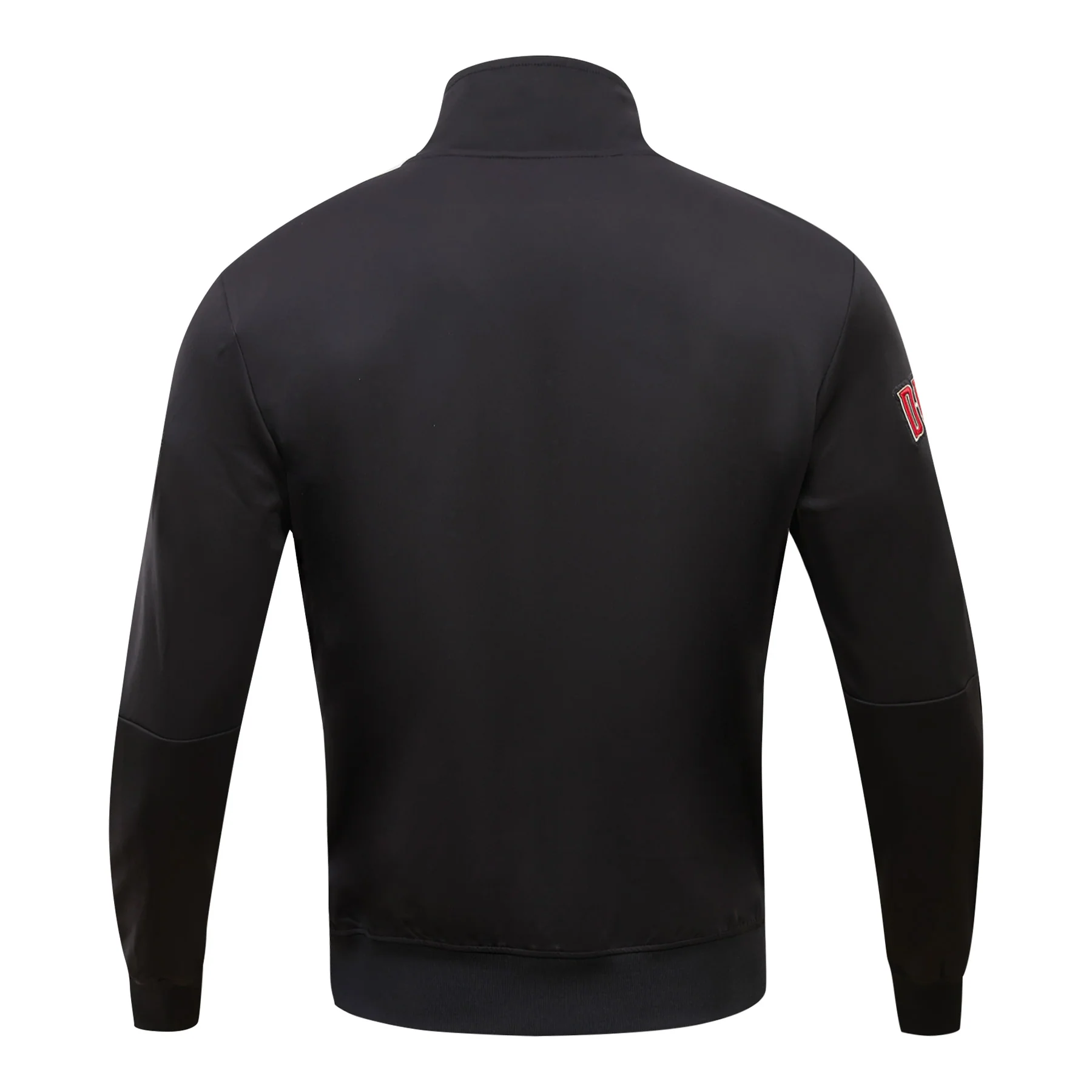 MLB ARIZONA DIAMONDBACKS CLASSIC MEN'S TRACK JACKET (BLACK) - Image 4