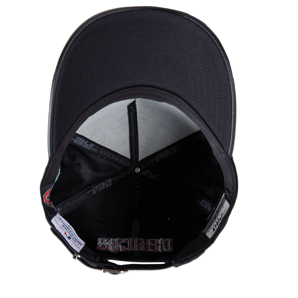 MLB ARIZONA DIAMONDBACKS CITY SIGNATURE MEN'S PINCH FRONT STRAPBACK (BLACK) - Image 6