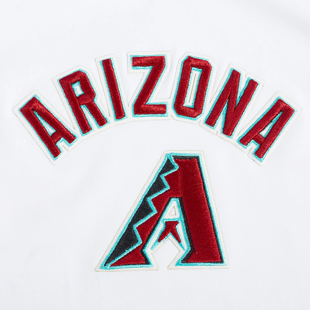 MLB ARIZONA DIAMONDBACKS CLASSIC WOMEN'S RELAXED FIT RACERBACK (WHITE) - Image 5