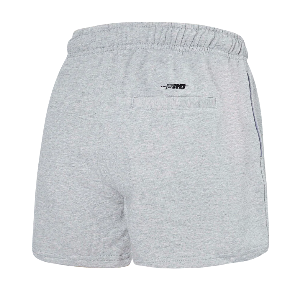 MLB ARIZONA DIAMONDBACKS CLASSIC WOMEN'S FLEECE SHORT (HEATHER GREY) - Image 3