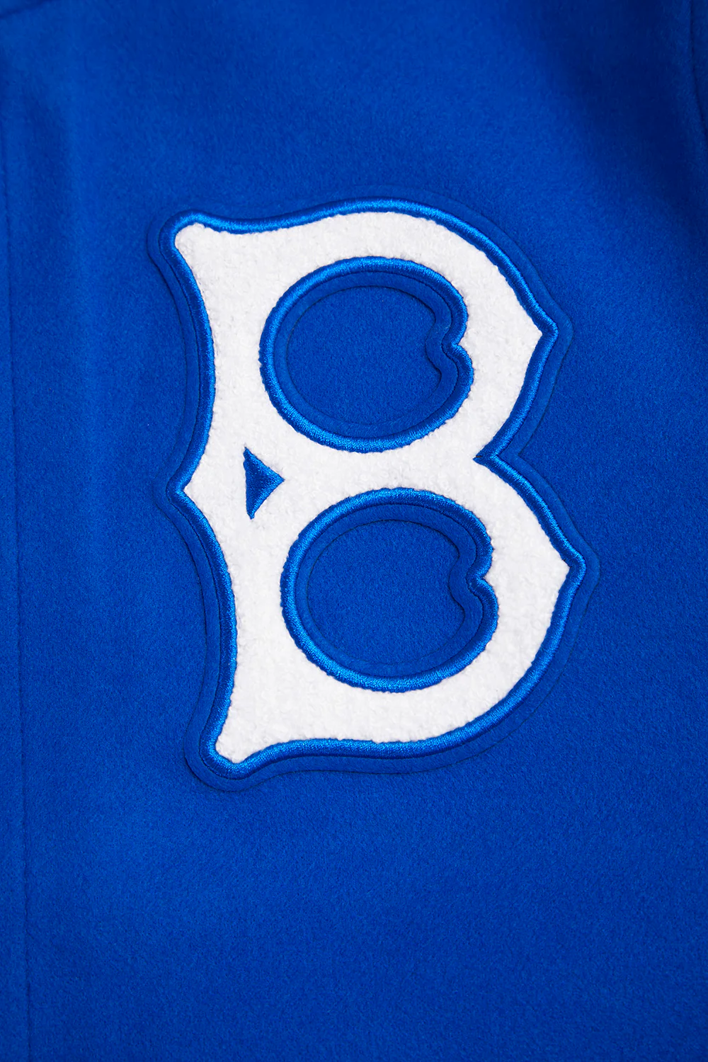 MLB BROOKLYN DODGERS RETRO CLASSIC MEN'S RIB WOOL VARSITY JACKET (ROYAL BLUE/WHITE) - Image 11