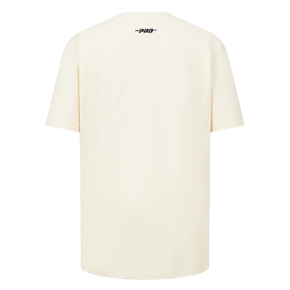 MLB BROOKLYN DODGERS RETRO CLASSIC BIG BOYS SHORT SLEEVE TAPING TEE (EGGSHELL/ROYAL BLUE) - Image 3
