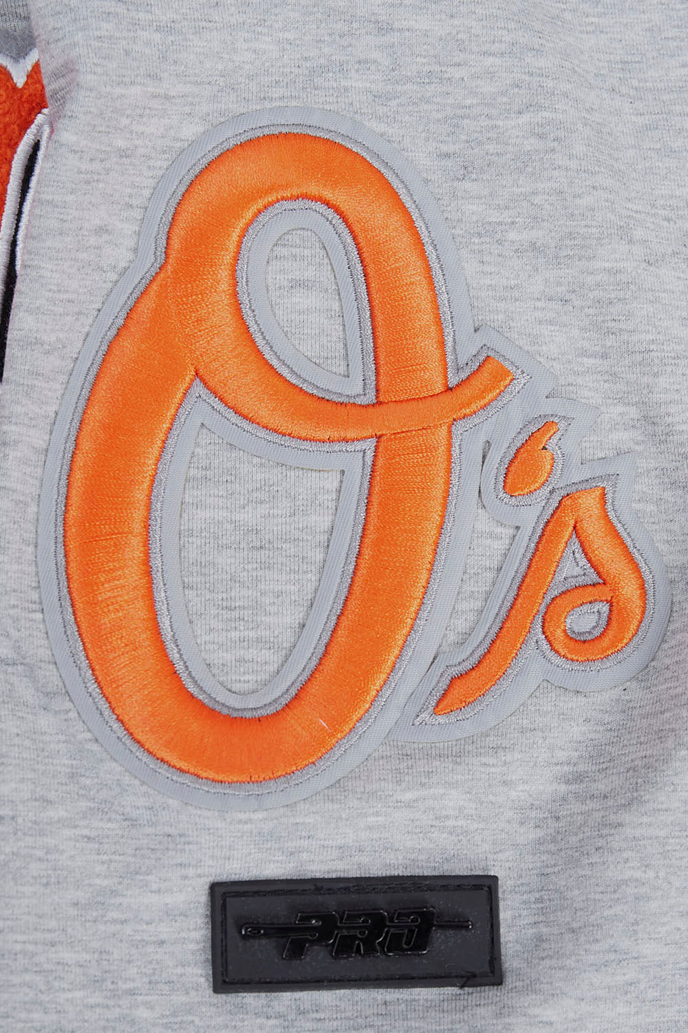 MLB BALTIMORE ORIOLES SCRIPT TAIL MEN'S TOPS (HEATHER GREY) - Image 6