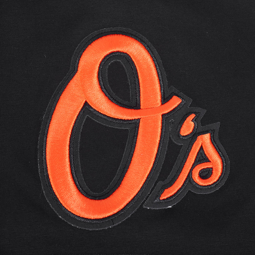 MLB BALTIMORE ORIOLES UNDER THE LIGHTS MEN'S SINGLE JERSEY TEE (BLACK) - Image 11