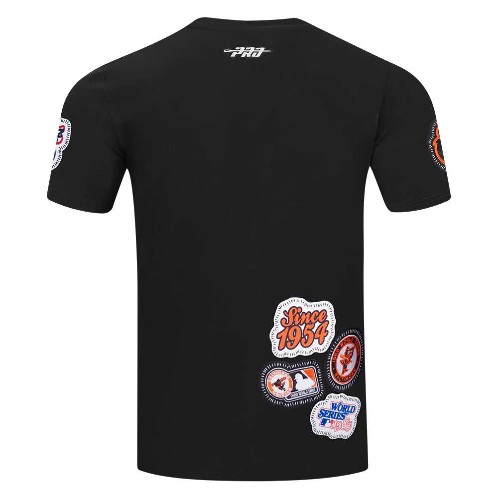 MLB BALTIMORE ORIOLES DIY PICK STITCH MEN'S SINGLE JERSEY TOP (BLACK) - Image 7