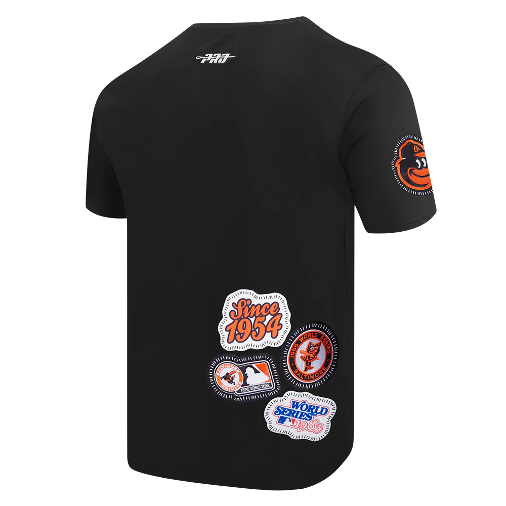 MLB BALTIMORE ORIOLES DIY PICK STITCH MEN'S SINGLE JERSEY TOP (BLACK) - Image 8