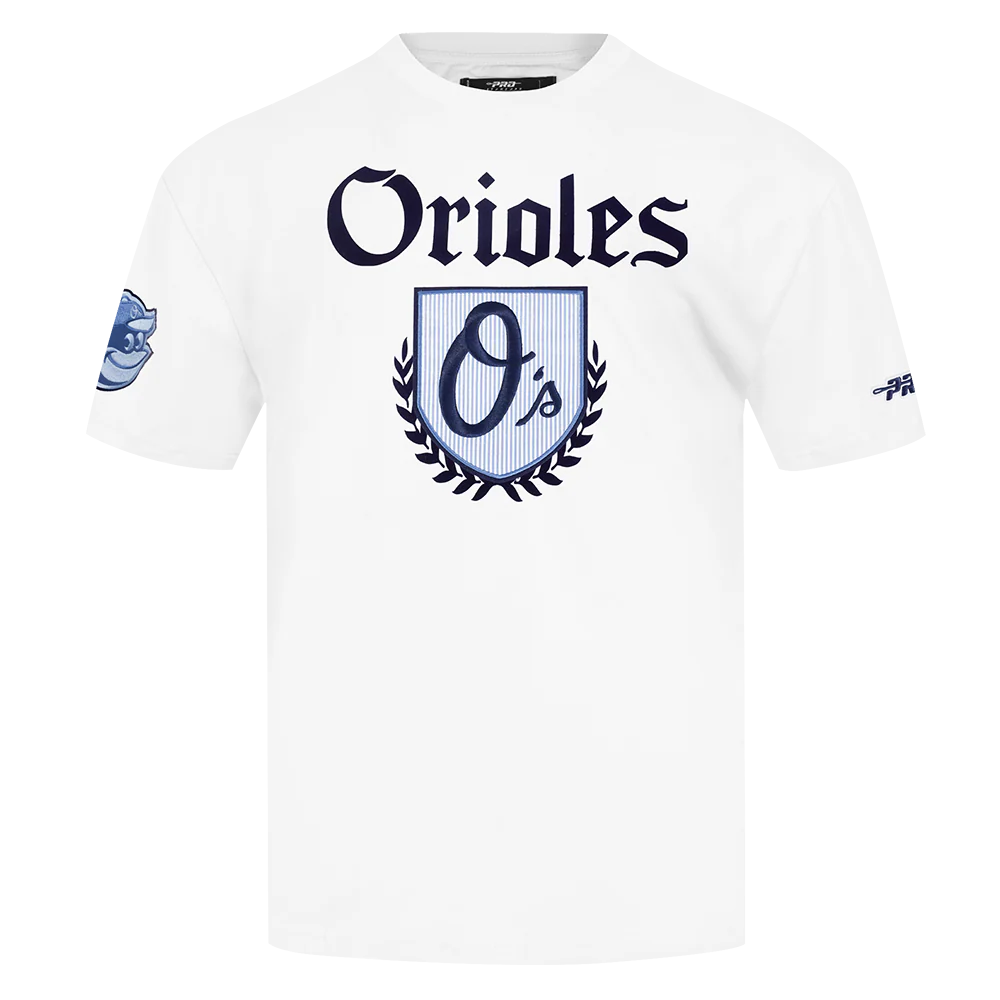 MLB BALTIMORE ORIOLES COUNTRY CLUB M CJ DROP SHOULDER TEE (WHITE)