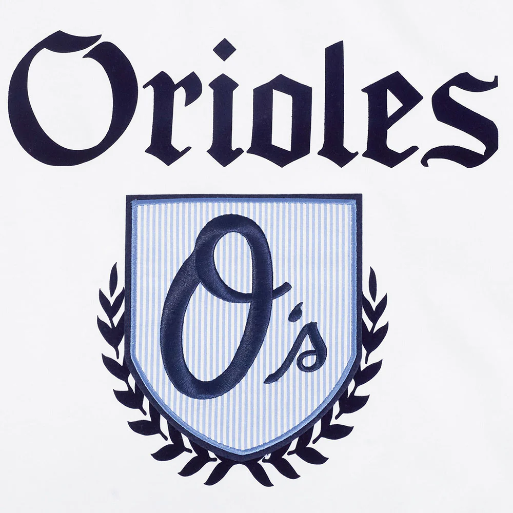 MLB BALTIMORE ORIOLES COUNTRY CLUB M CJ DROP SHOULDER TEE (WHITE) - Image 5