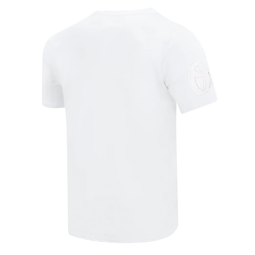 MLB BALTIMORE ORIOLES WHITE OUT MEN'S SINGLE JERSEY TOP (WHITE) - Image 4