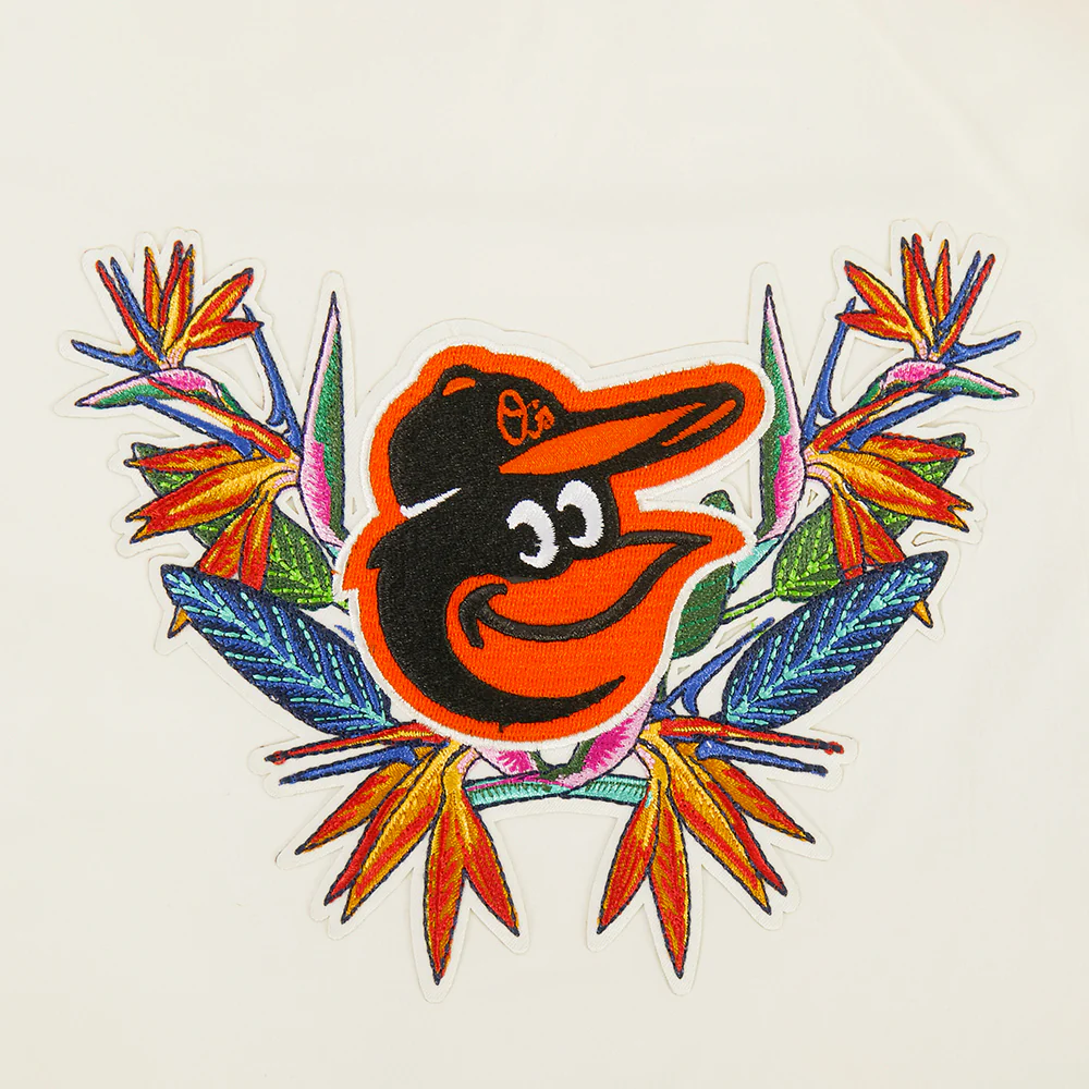 MLB BALTIMORE ORIOLES PARADISE MEN'S BUTTON DOWN (EGGSHELL) - Image 7