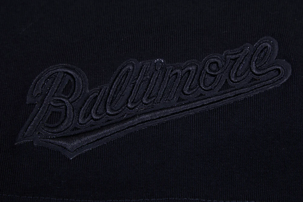 MLB BALTIMORE ORIOLES NEUTRAL MEN'S DROP SHOULDER TOP (BLACK) - Image 7