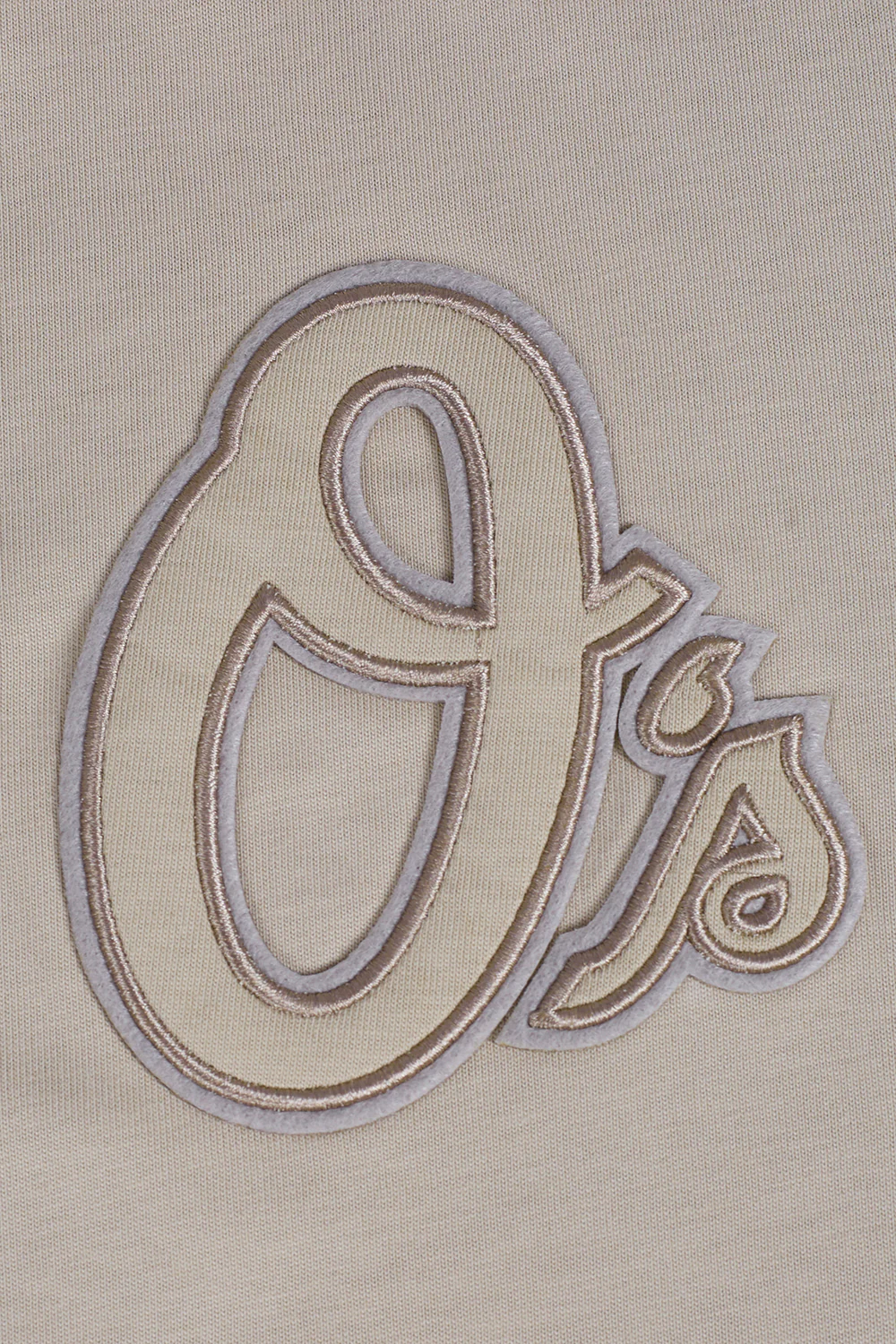 MLB BALTIMORE ORIOLES NEUTRAL MEN'S DROP SHOULDER TOP (TAUPE) - Image 5