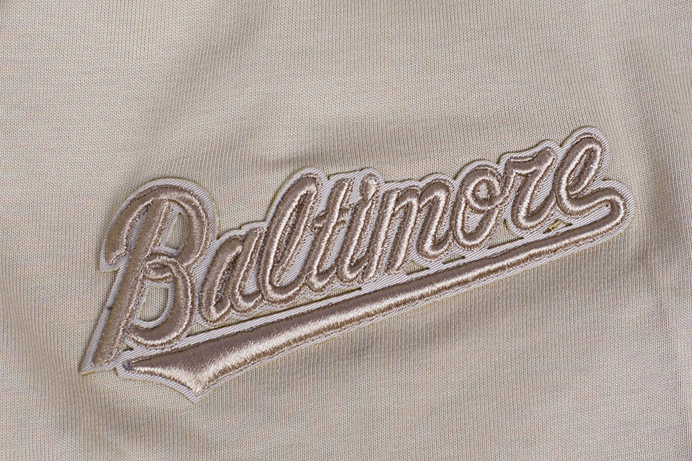 MLB BALTIMORE ORIOLES NEUTRAL MEN'S DROP SHOULDER TOP (TAUPE) - Image 7