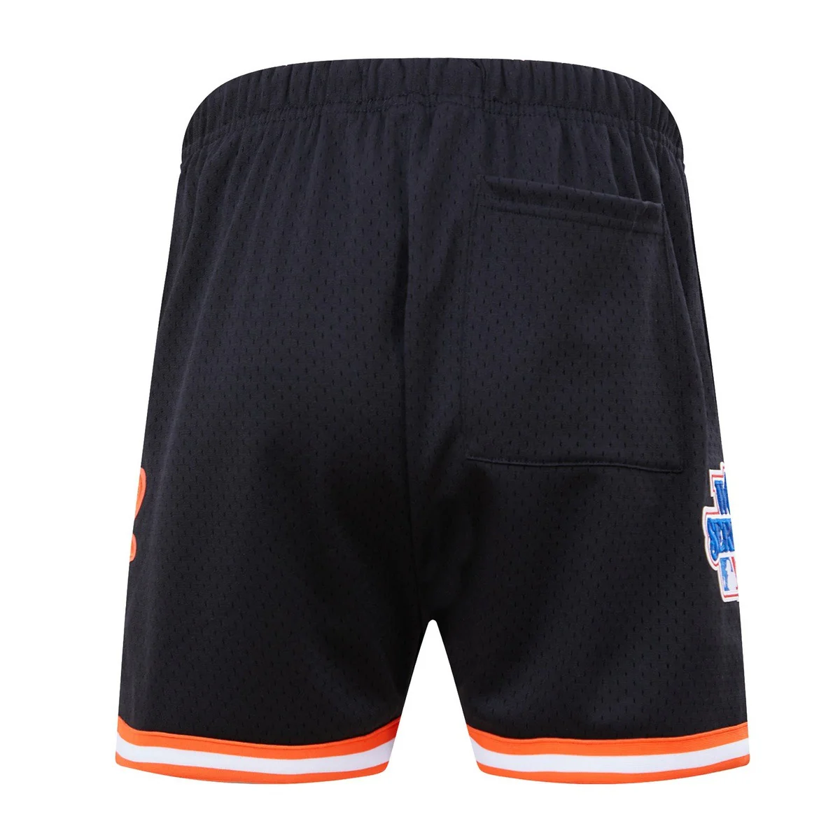 MLB BALTIMORE ORIOLES LOGO MEN'S MESH SHORT (BLACK) - Image 5