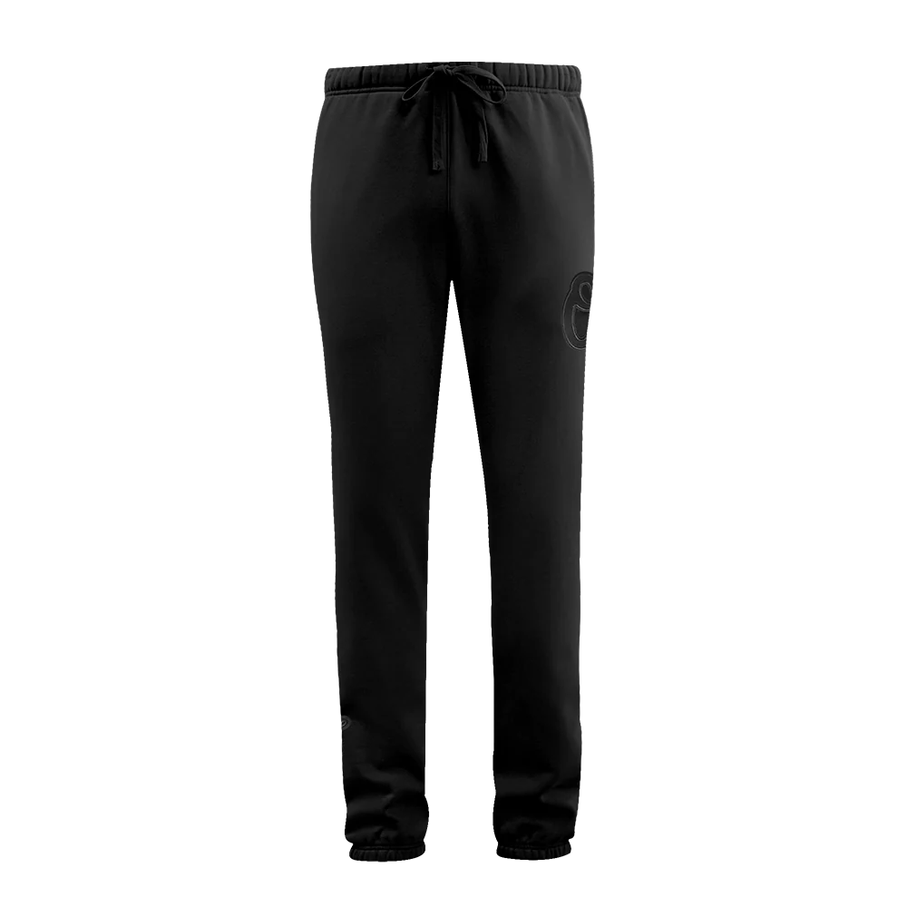 MLB BALTIMORE ORIOLES NEUTRAL MEN'S SWEATPANT (BLACK) - Image 2