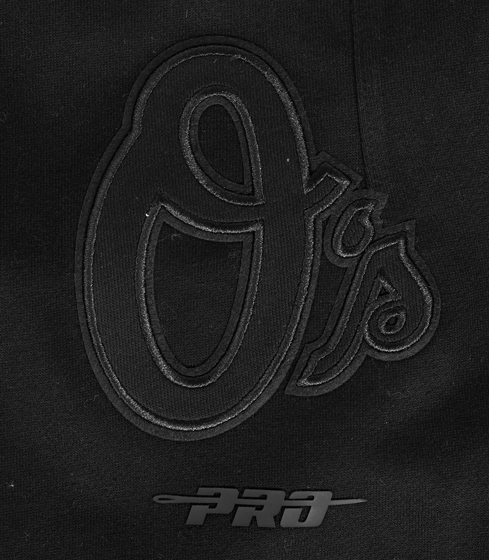 MLB BALTIMORE ORIOLES NEUTRAL MEN'S SWEATPANT (BLACK) - Image 6