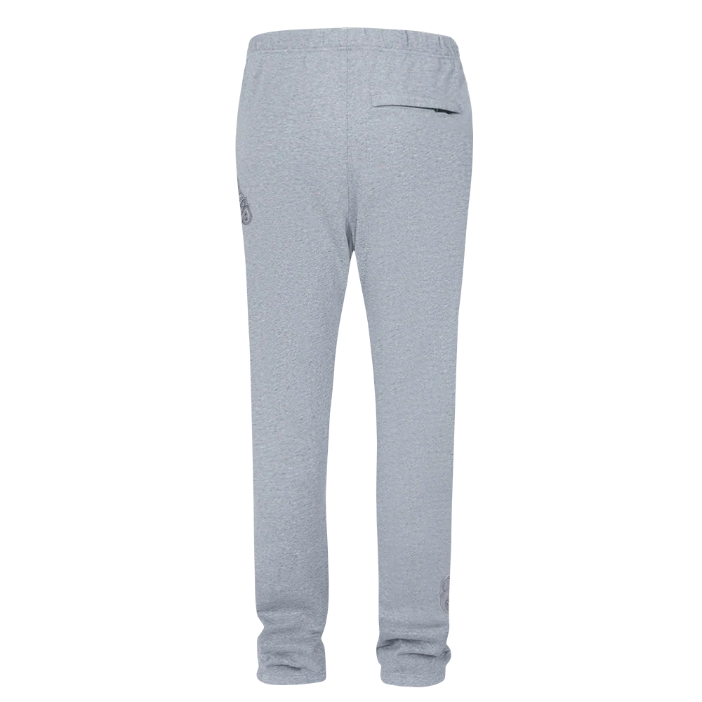 MLB BALTIMORE ORIOLES NEUTRAL MEN'S SWEATPANT (DARK HEATHER GRAY) - Image 4