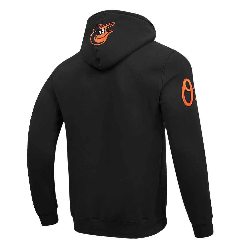 MLB BALTIMORE ORIOLES CITY ARCH MEN'S FLC PO HOODIE (BLACK) - Image 4