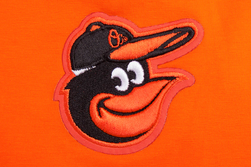 MLB BALTIMORE ORIOLES CLASSIC WOMEN'S BOXY TOP (ORANGE) - Image 6