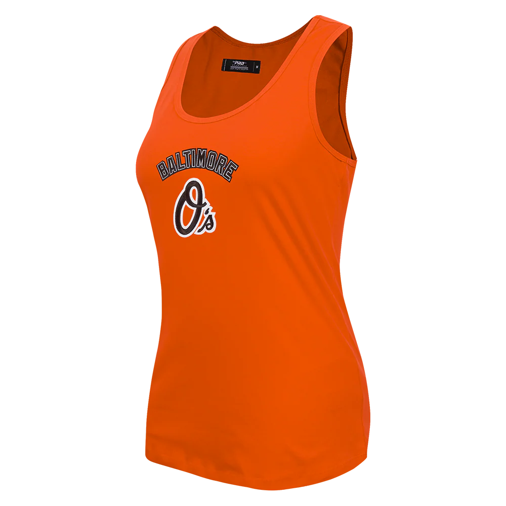 MLB BALTIMORE ORIOLES CLASSIC WOMEN'S RACERBACK (ORANGE) - Image 2