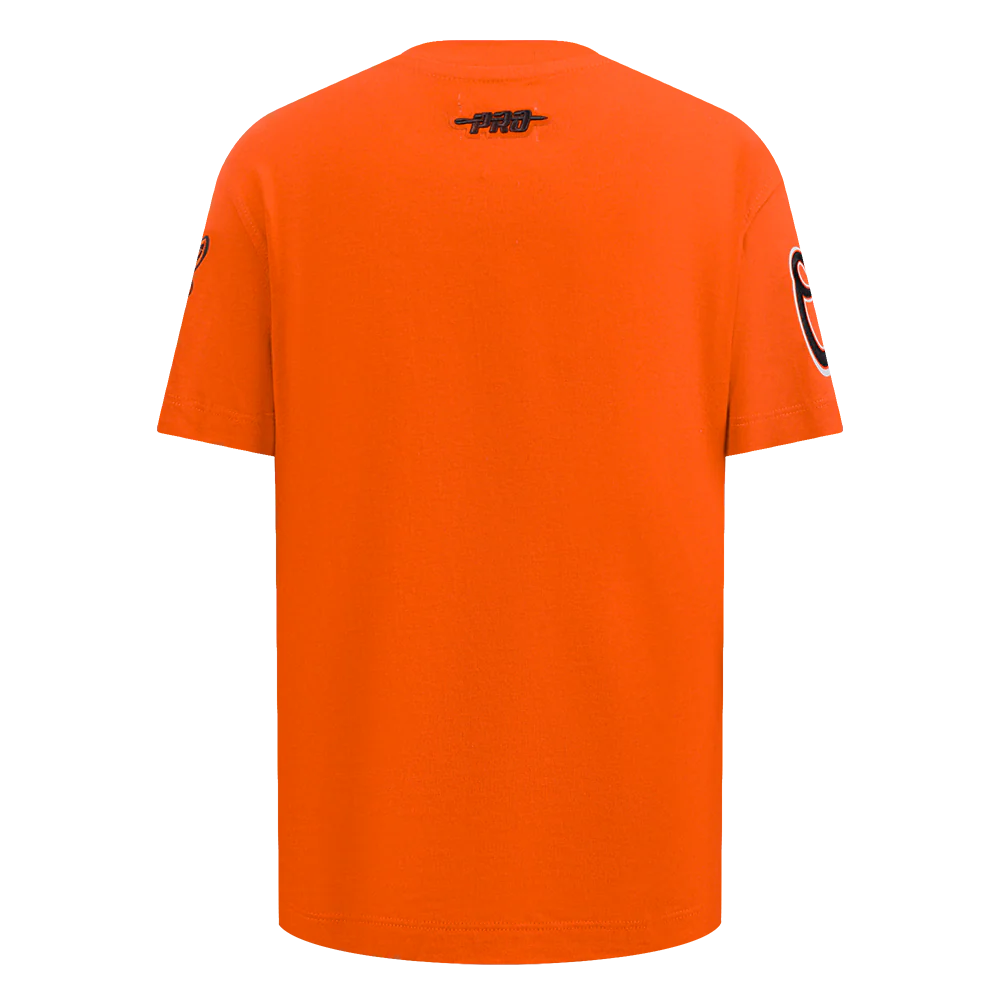 MLB BALTIMORE ORIOLES CLASSIC BIG BOYS SHORT SLEEVE TEE (ORANGE) - Image 3