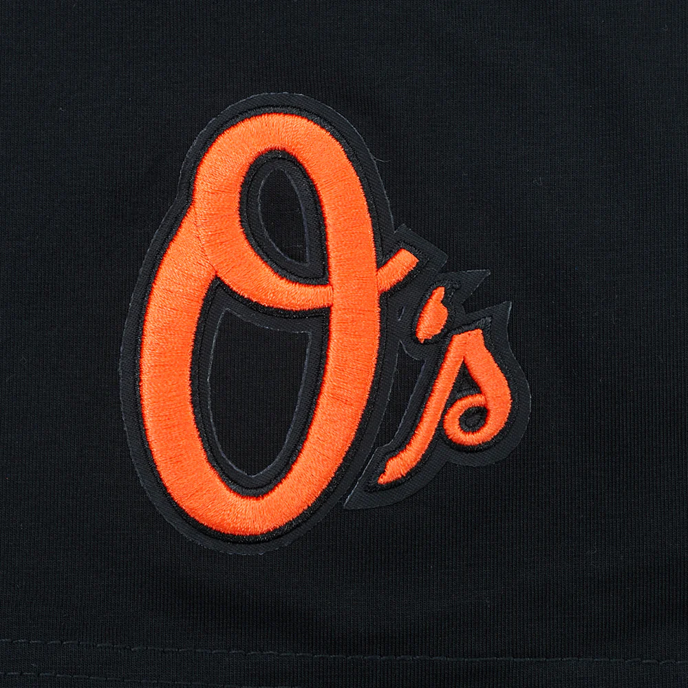 MLB BALTIMORE ORIOLES CLASSIC CHENILLE WOMEN'S BODYCON DRESS (BLACK) - Image 7