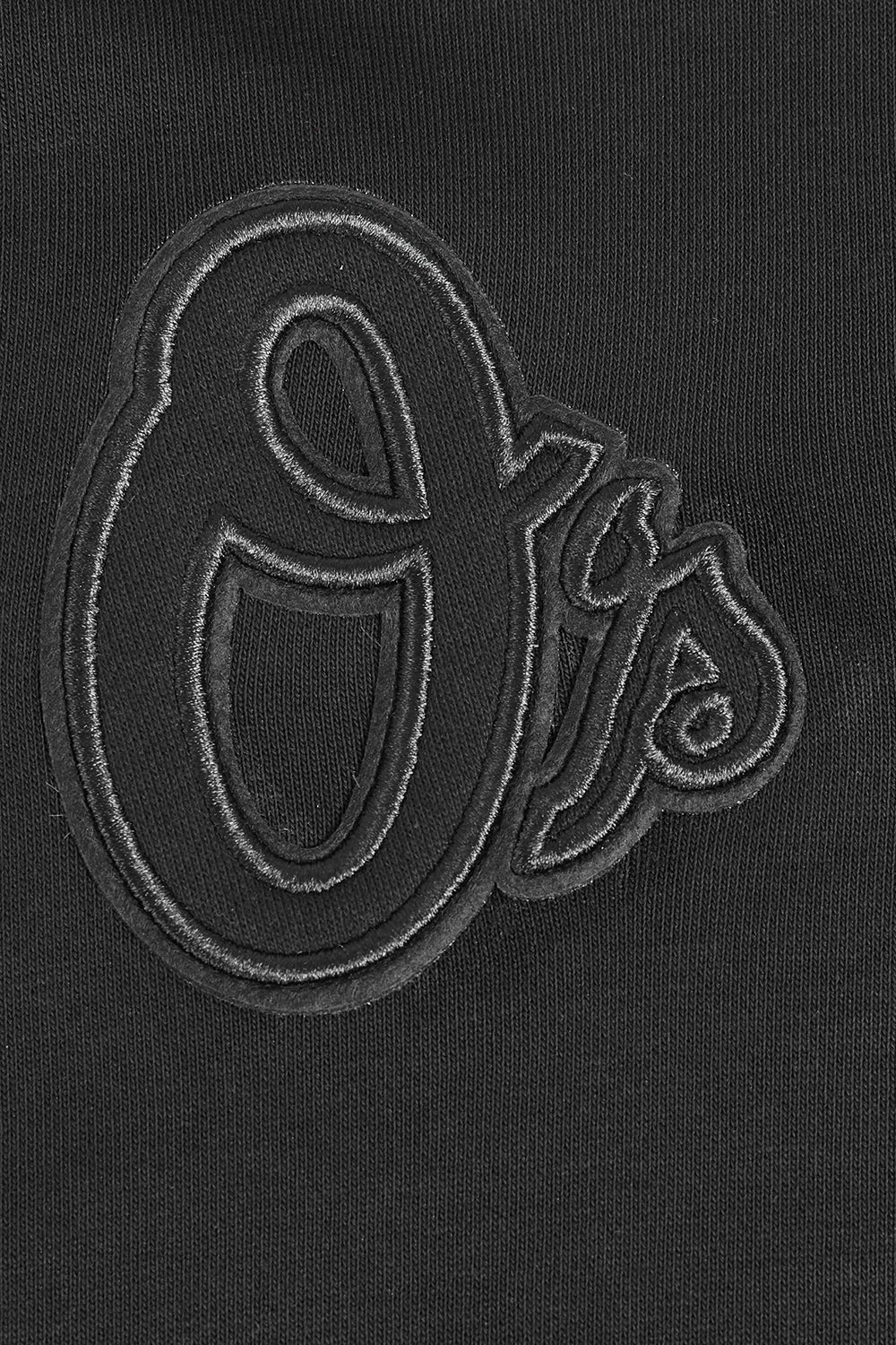 MLB BALTIMORE ORIOLES NEUTRAL WOMEN'S CREWNECK (BLACK) - Image 5