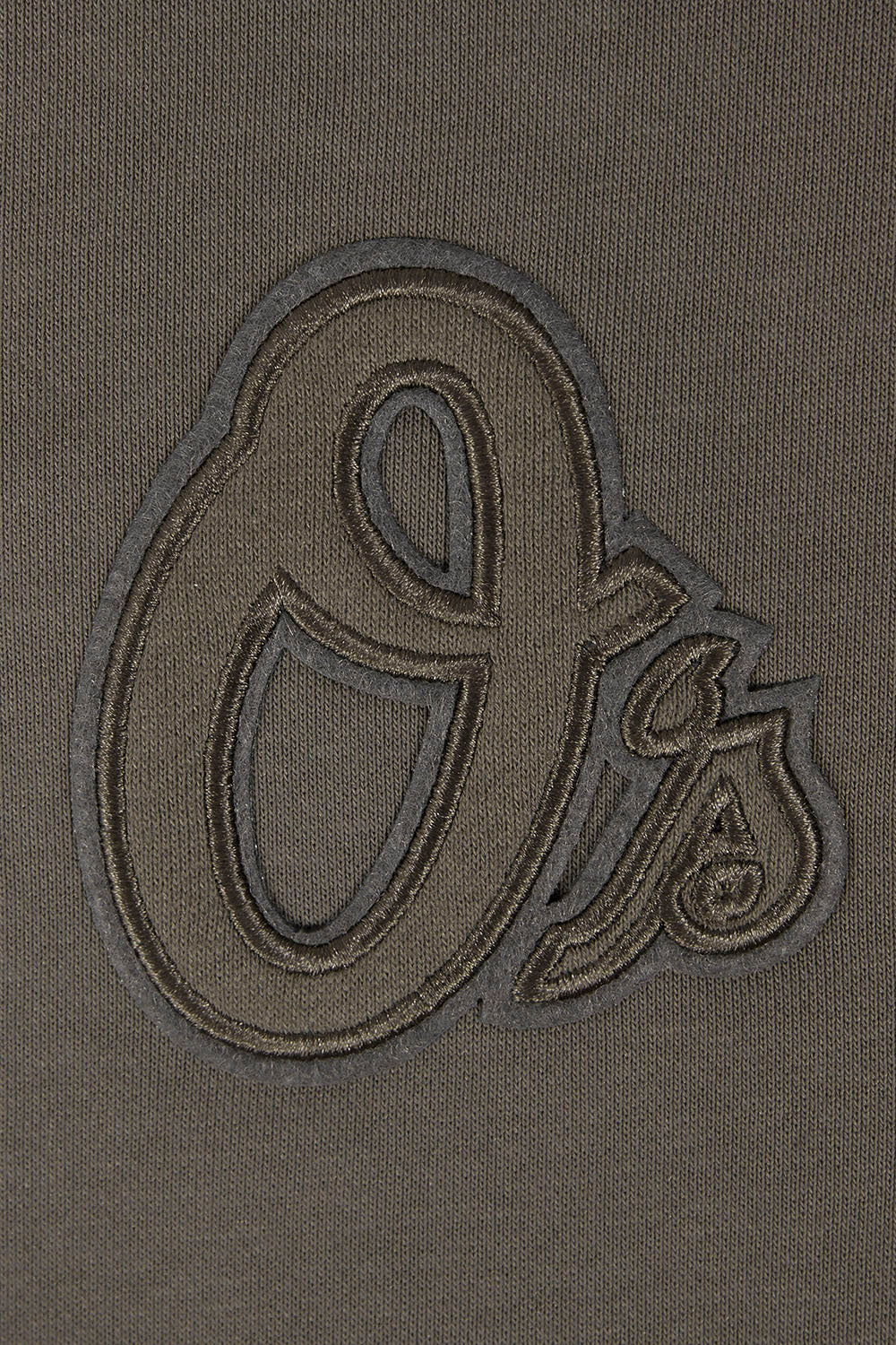 MLB BALTIMORE ORIOLES NEUTRAL WOMEN'S CREWNECK (DARK TAUPE) - Image 5