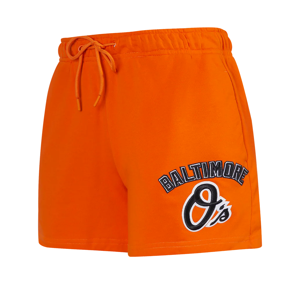 MLB BALTIMORE ORIOLES CLASSIC WOMEN'S SHORT (ORANGE)