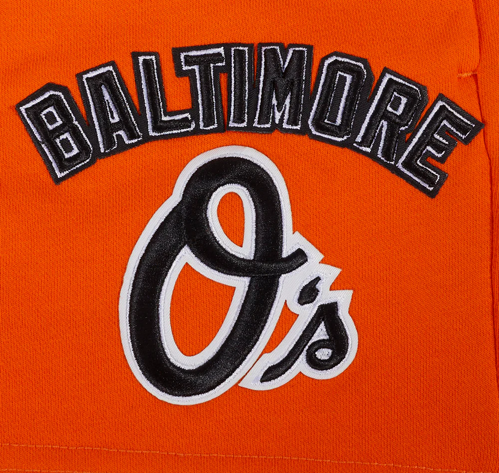 MLB BALTIMORE ORIOLES CLASSIC WOMEN'S SHORT (ORANGE) - Image 5