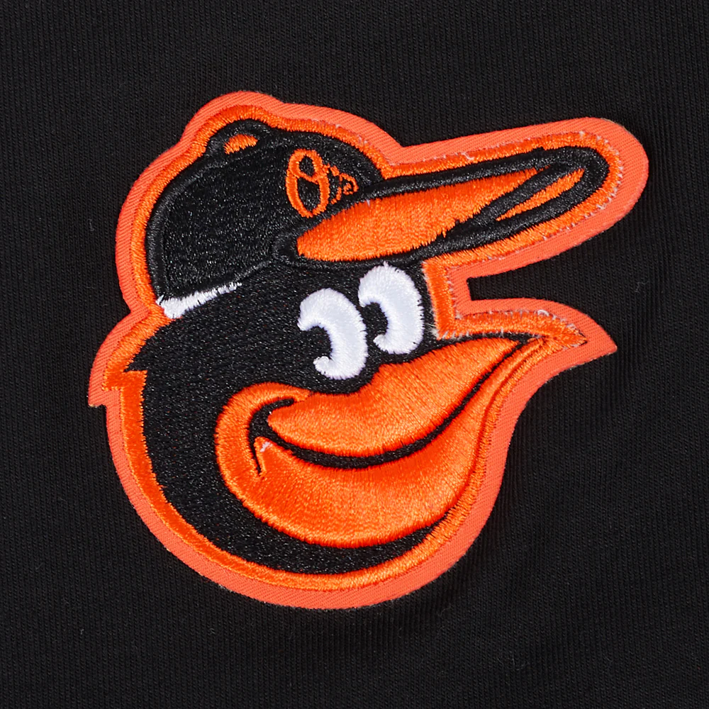 MLB BALTIMORE ORIOLES CLASSIC WOMEN'S COTTON BIKE SHORT (BLACK) - Image 5