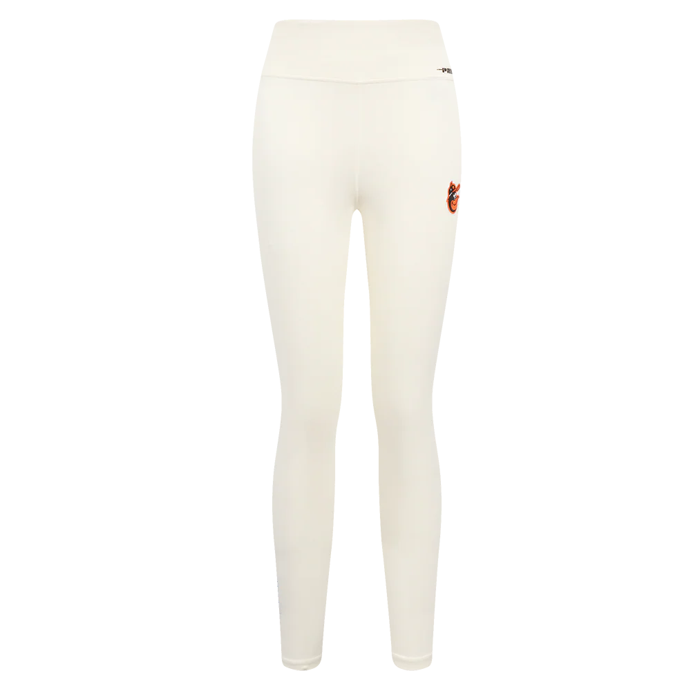 MLB BALTIMORE ORIOLES RETRO CLASSIC WOMEN'S JERSEY LEGGING (EGGSHELL) - Image 2