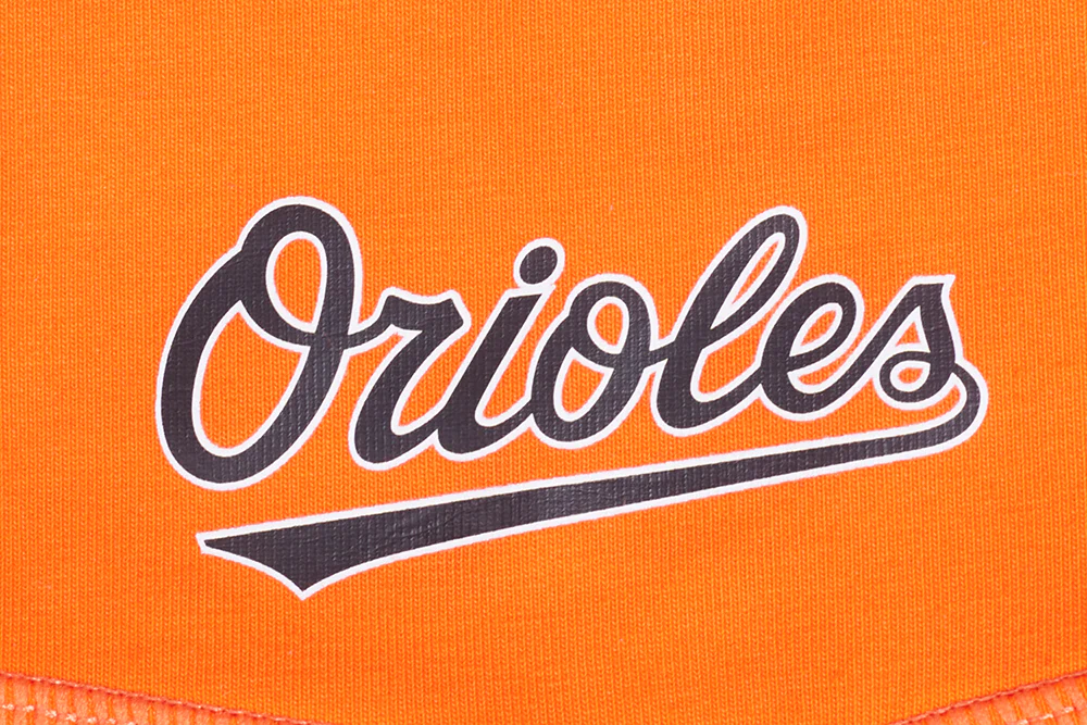 MLB BALTIMORE ORIOLES CLASSIC WOMEN'S JERSEY LEGGING (ORANGE) - Image 5