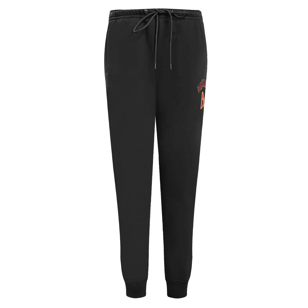 MLB BALTIMORE ORIOLES CLASSIC WOMEN'S SWEATPANT (BLACK) - Image 2