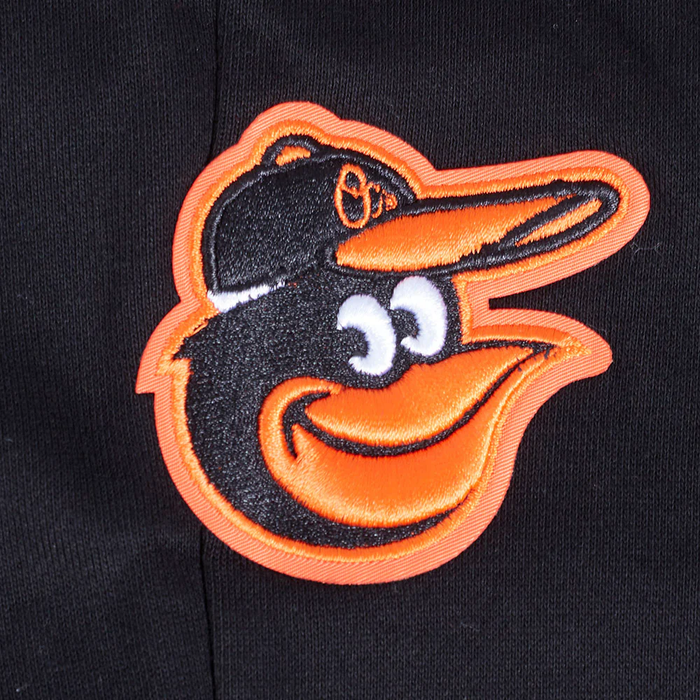 MLB BALTIMORE ORIOLES CLASSIC WOMEN'S SWEATPANT (BLACK) - Image 6