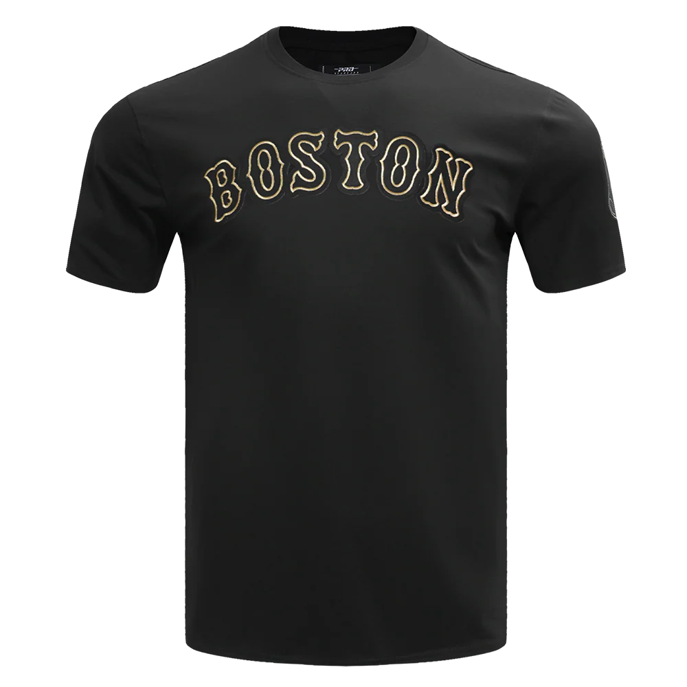 MLB BOSTON RED SOX BLACK & GOLD MEN'S SJ TOP (BLACK)
