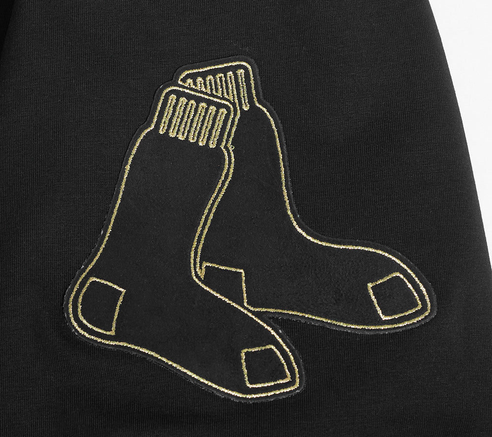 MLB BOSTON RED SOX BLACK & GOLD MEN'S SJ TOP (BLACK) - Image 5