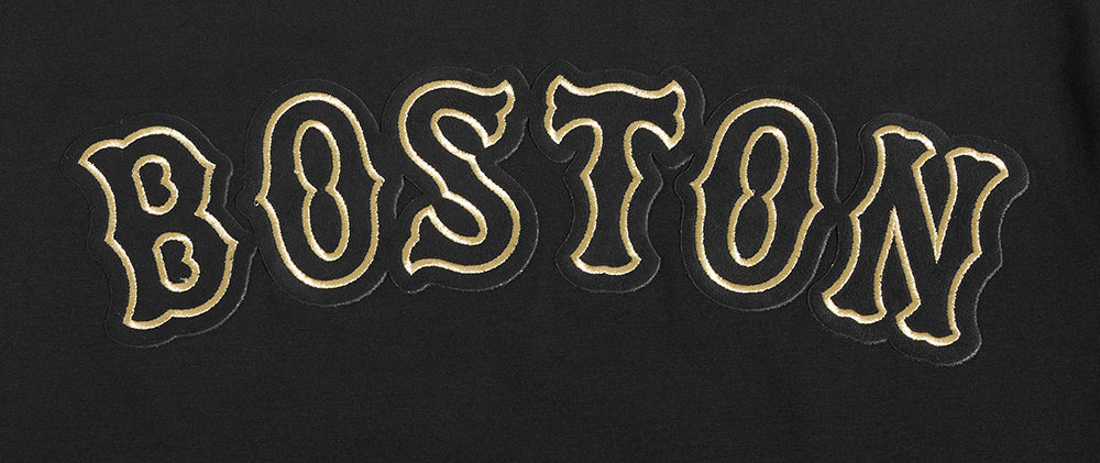 MLB BOSTON RED SOX BLACK & GOLD MEN'S SJ TOP (BLACK) - Image 7