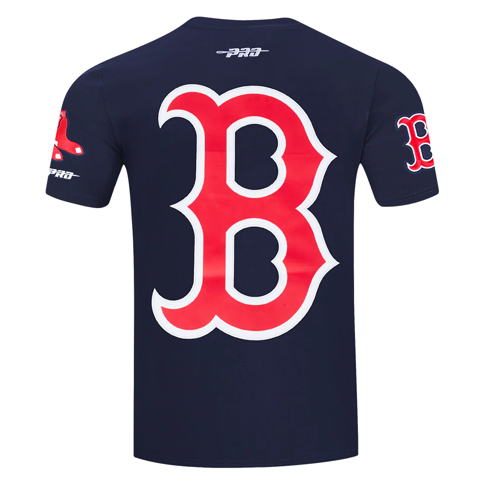 MLB BOSTON RED SOX RAFAEL DEVERS #11 CLASSIC MEN'S SINGLE JERSEY MEN'S TOP (MIDNIGHT NAVY) - Image 4