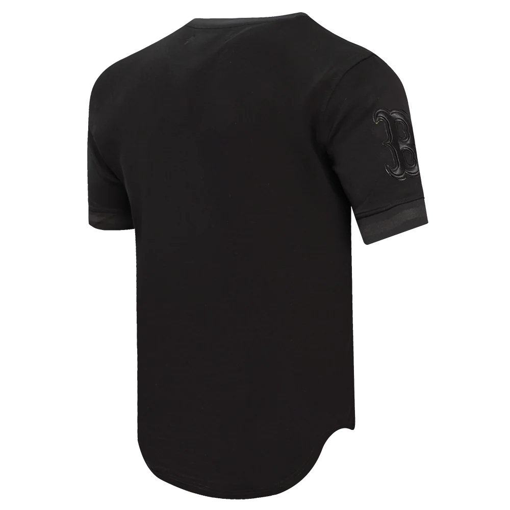 MLB BOSTON RED SOX TRIPLE BLACK MEN'S TOP (TRIPLE BLACK) - Image 3