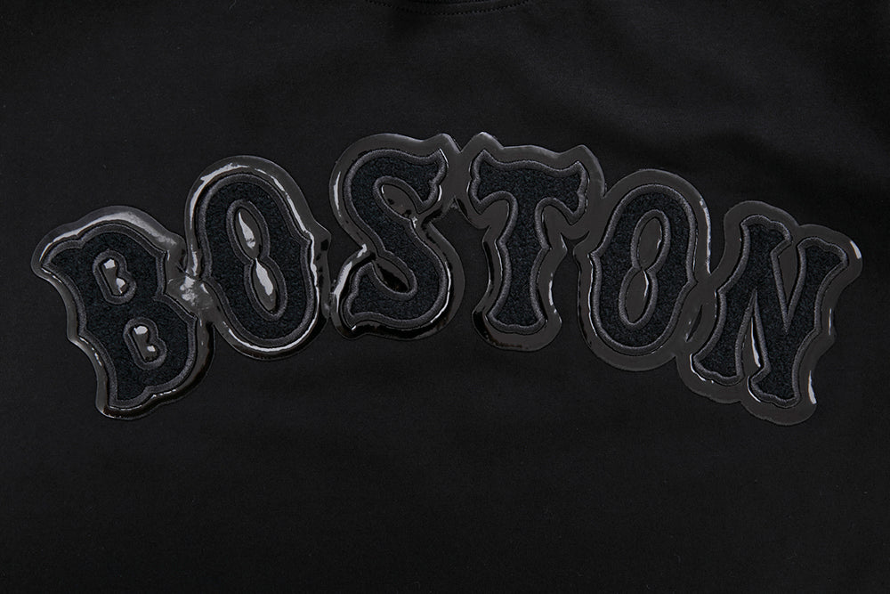 MLB BOSTON RED SOX TRIPLE BLACK MEN'S TOP (TRIPLE BLACK) - Image 5