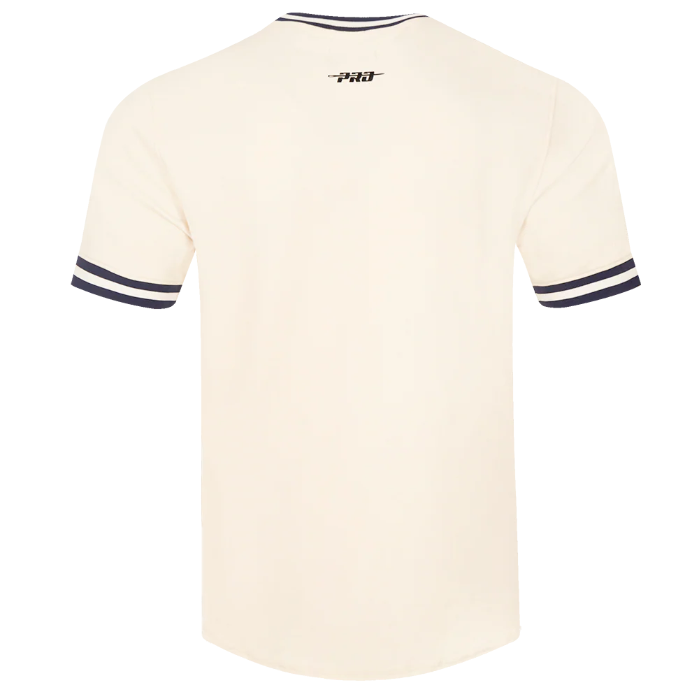 MLB BOSTON RED SOX RETRO CLASSIC MEN'S TOP (EGGSHELL/ MIDNIGHT NAVY) - Image 3