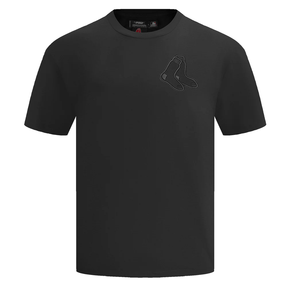 MLB BOSTON RED SOX NEUTRAL MEN'S DROP SHOULDER TOP (BLACK)