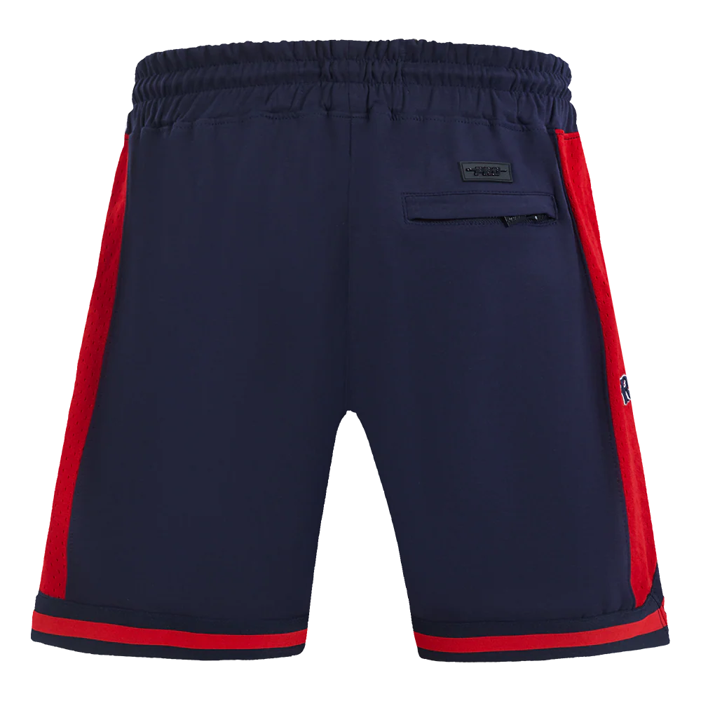 MLB BOSTON RED SOX SCRIPT TAIL MEN'S DOUBLE KNIT 2.0 SHORT (MIDNIGHT NAVY/RED/MIDNIGHT NAVY) - Image 3