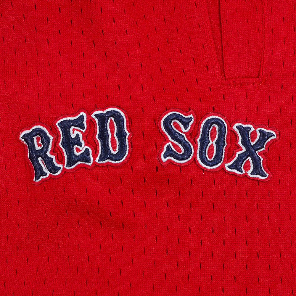 MLB BOSTON RED SOX SCRIPT TAIL MEN'S DOUBLE KNIT 2.0 SHORT (MIDNIGHT NAVY/RED/MIDNIGHT NAVY) - Image 7